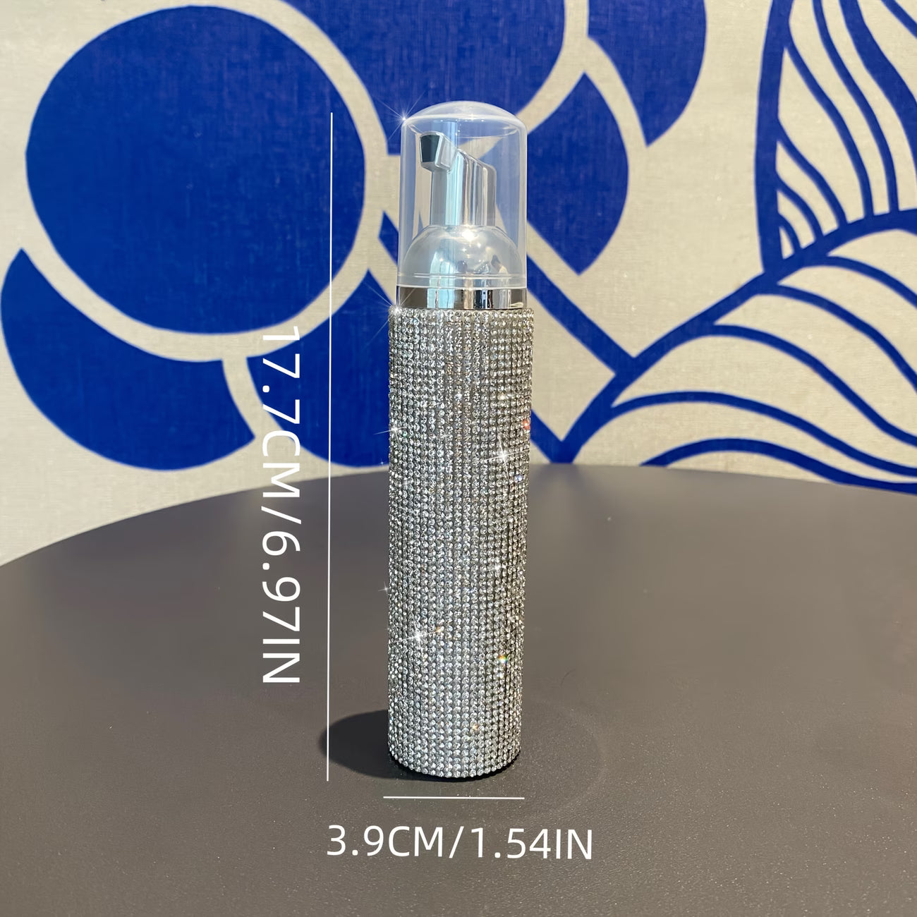 Spray Bottle – Luxury Rhinestone Portable Spray Bottle for Skincare & Cosmetics Travel Container