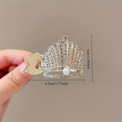 Elegant Crystal Hair Claw – Rhinestone Hair Clips for Women Stylish Hair Accessories