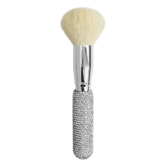 Makeup Brush – Luxury Powder Brush with Goat Hair Bristles for Blending & Foundation