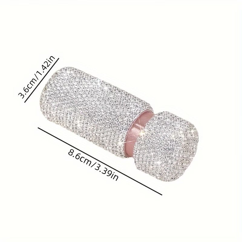 Makeup Brush – Rhinestone Retractable Powder Brush for Blush, Contour & Setting Makeup