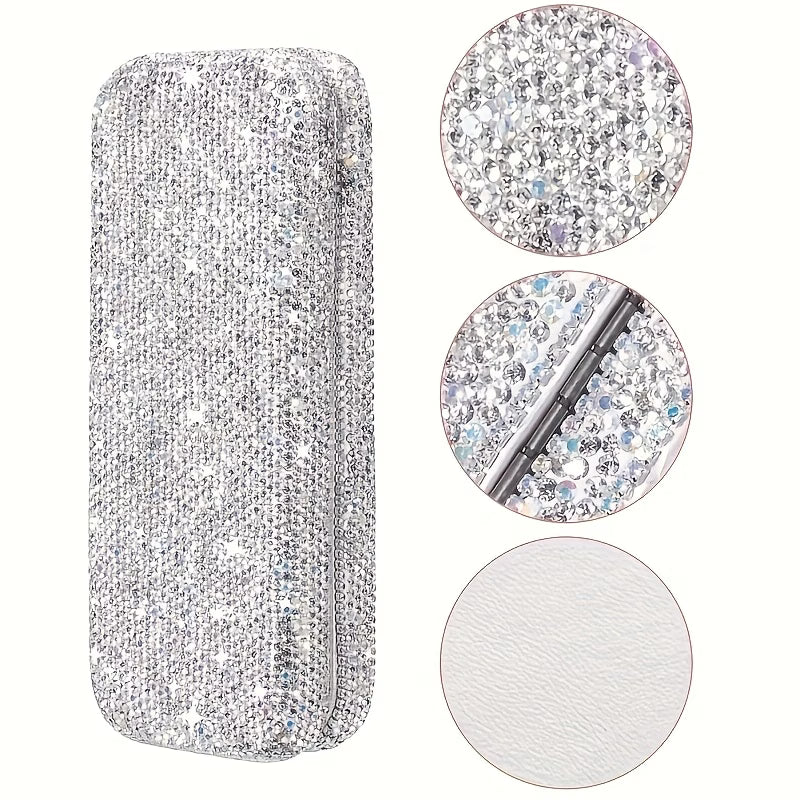 Storage Box – Rhinestone Glasses Case Portable Organizing Box for Eyewear Storage