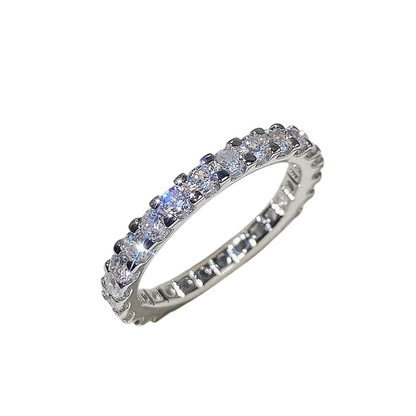 Classic Zirconia Ring – Unisex Fashion Ring for Men & Women Daily Wear