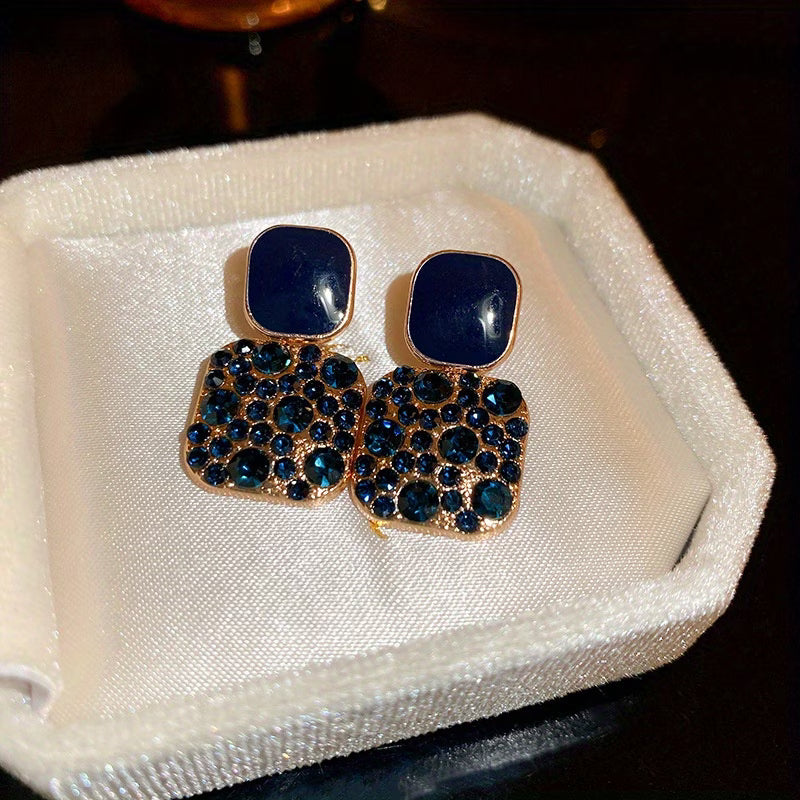 Square Earrings – Artificial Jewellery Rhinestone Earrings for Women