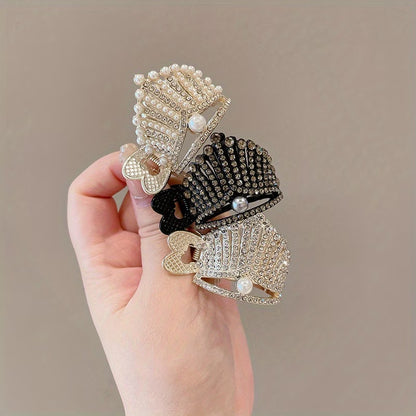 Elegant Crystal Hair Claw – Rhinestone Hair Clips for Women Stylish Hair Accessories