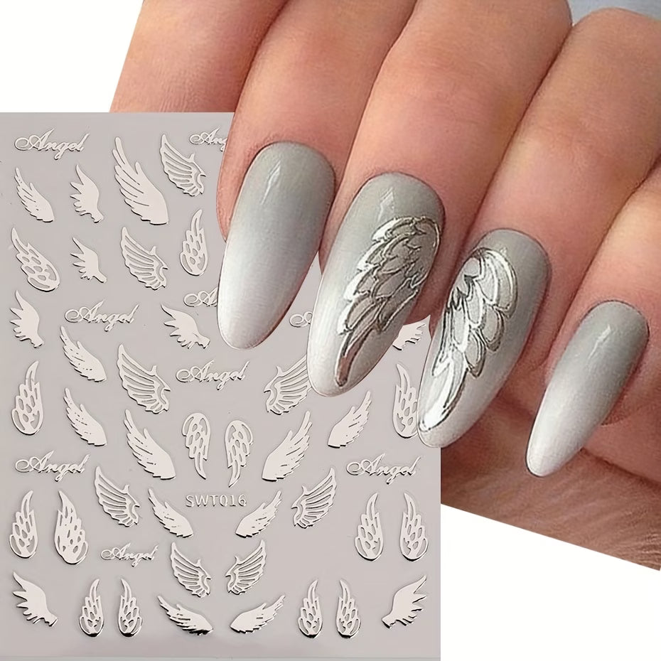 Shiny Nail Stickers – Stylish Nail Art Designs for Beautiful Nails