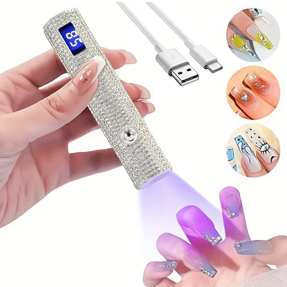 USB Nail Dryer – Portable LED Nail Polish Dryer with LCD Display