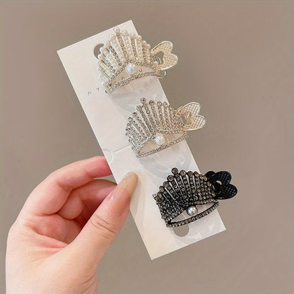Elegant Crystal Hair Claw – Rhinestone Hair Clips for Women Stylish Hair Accessories