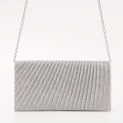 Elegant Clutch Bag – Shimmering Rhinestone Purse Glitter Evening Handbag