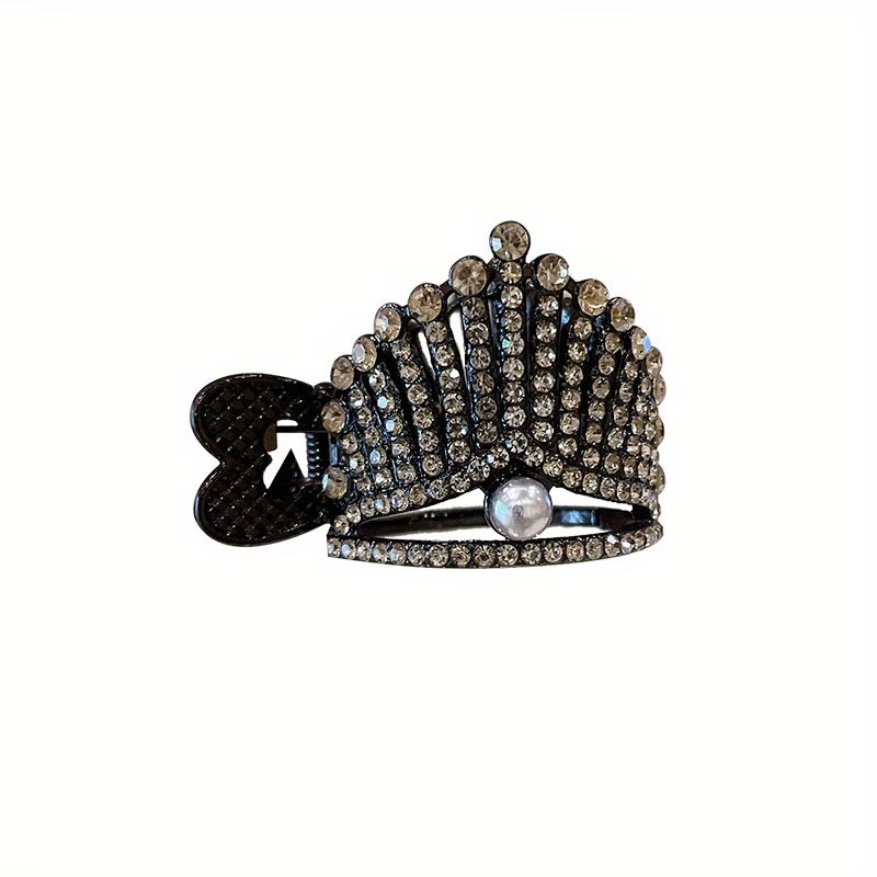 Elegant Crystal Hair Claw – Rhinestone Hair Clips for Women Stylish Hair Accessories