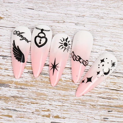 Shiny Nail Stickers – Stylish Nail Art Designs for Beautiful Nails