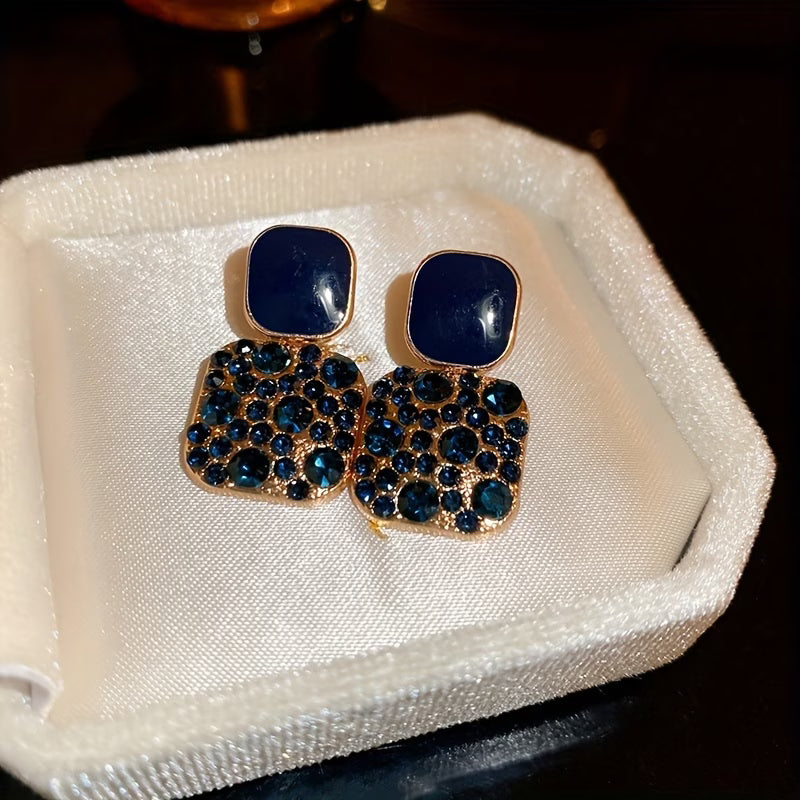 Square Earrings – Artificial Jewellery Rhinestone Earrings for Women