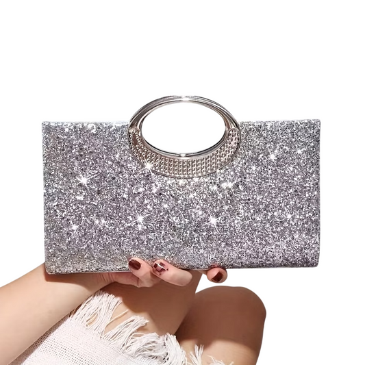 Rhinestone Evening Bag – Glitter Clutch Purse Shiny Handbag for Banquet & Party