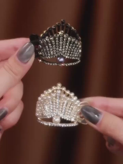 Elegant Crystal Hair Claw – Rhinestone Hair Clips for Women Stylish Hair Accessories